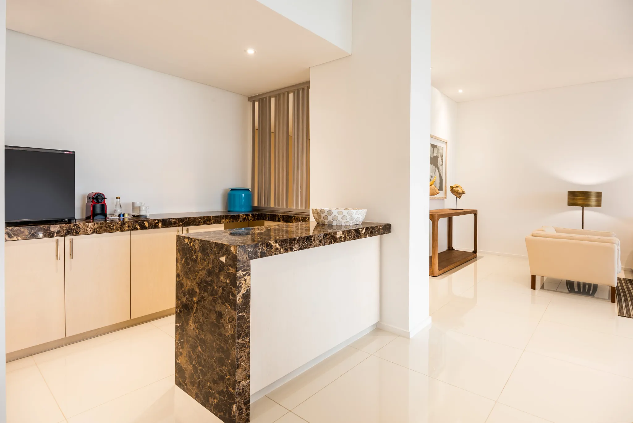 PC Presidential Suite Swim-Out kitchen — Dreams Karibana Cartagena