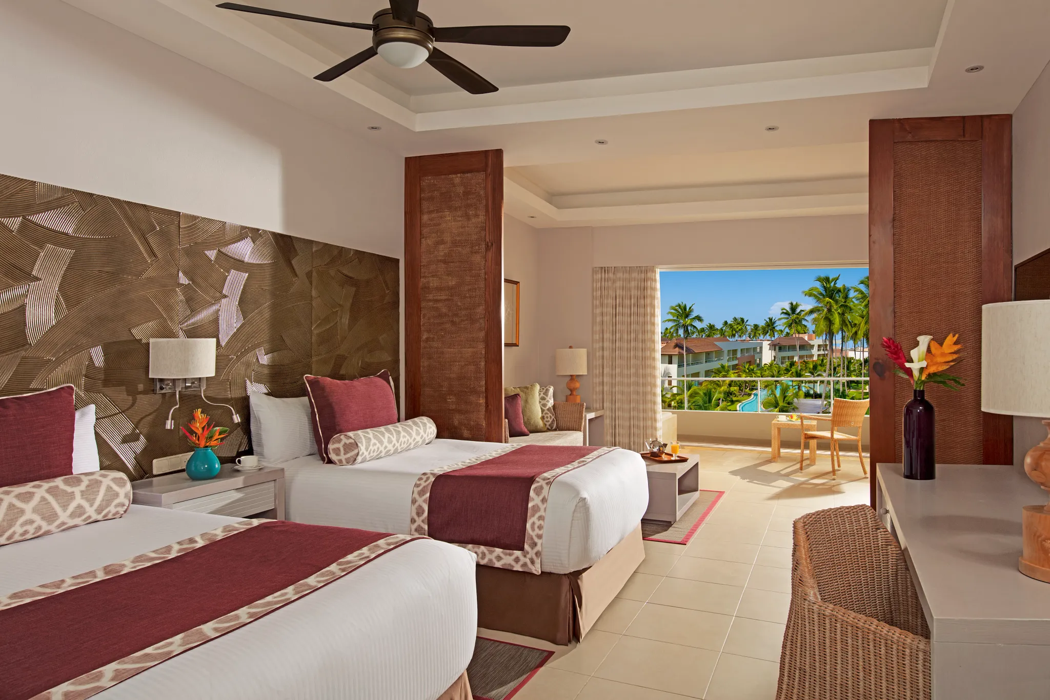 preferred club deluxe partial ocean view double beds