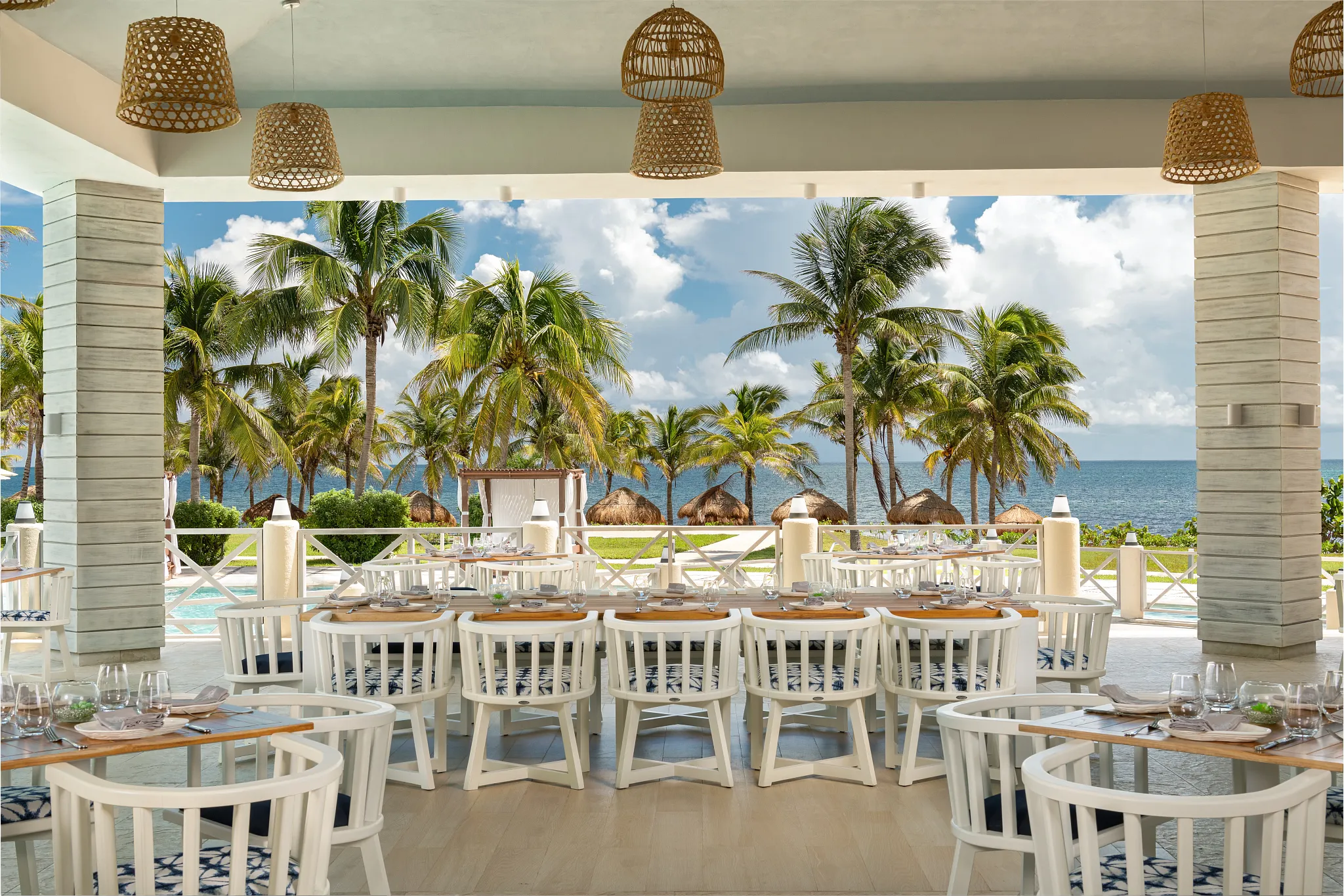 Hyatt Ziva Riviera Maya Outdoor Dining