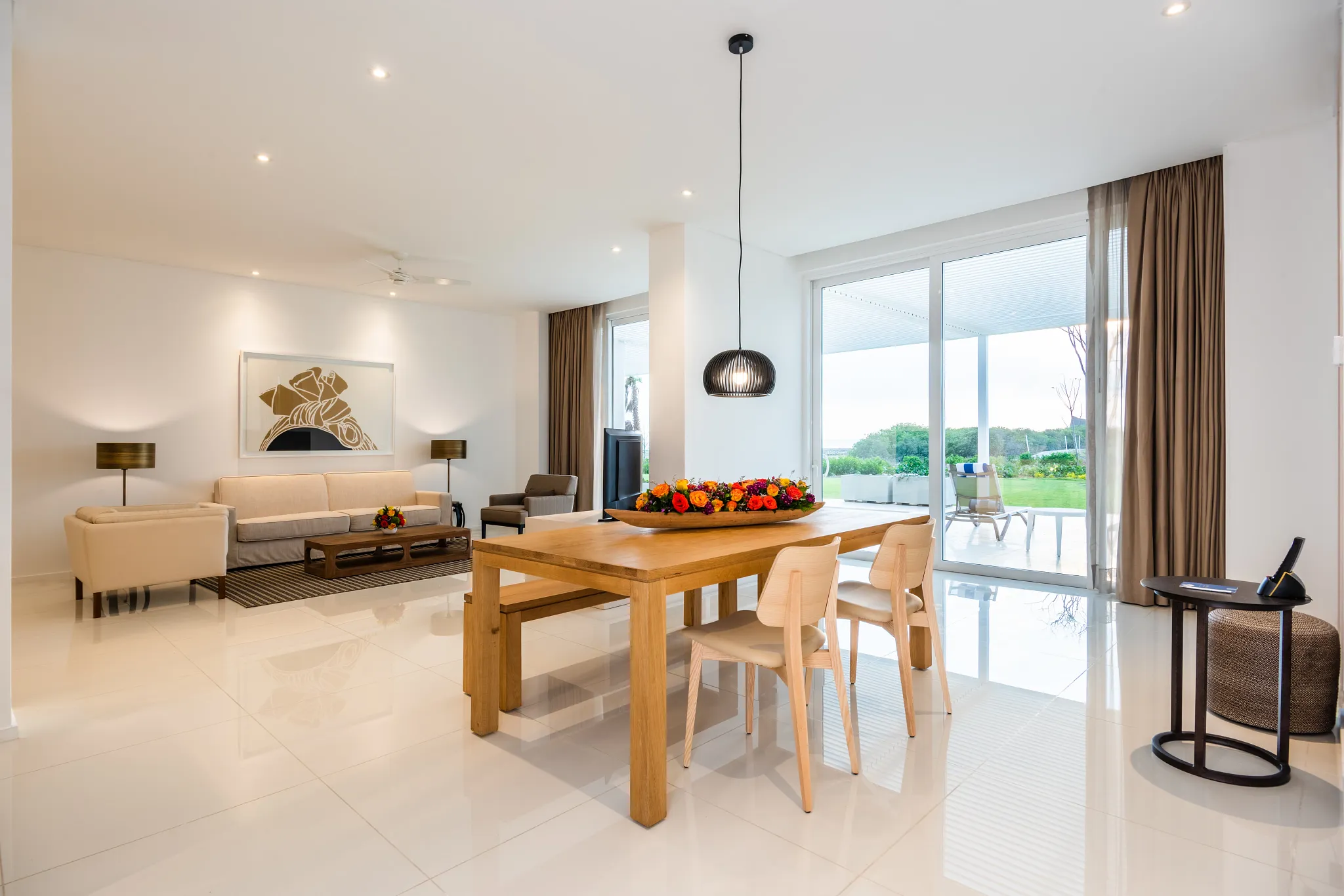 PC Presidential Suite Swim-Out living area — Dreams Karibana Cartagena