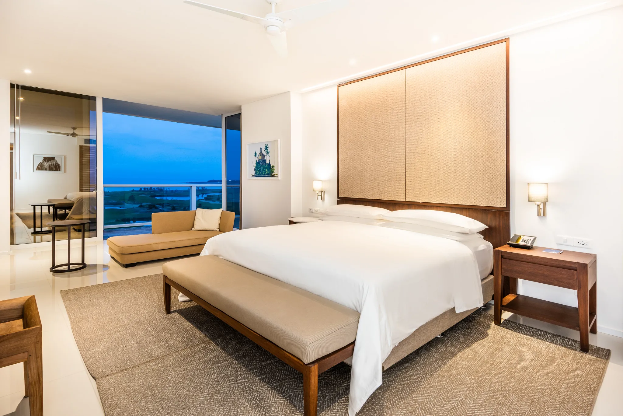 PC Presidential Suite Ocean Front bedroom — Dreams Karibana Cartagena