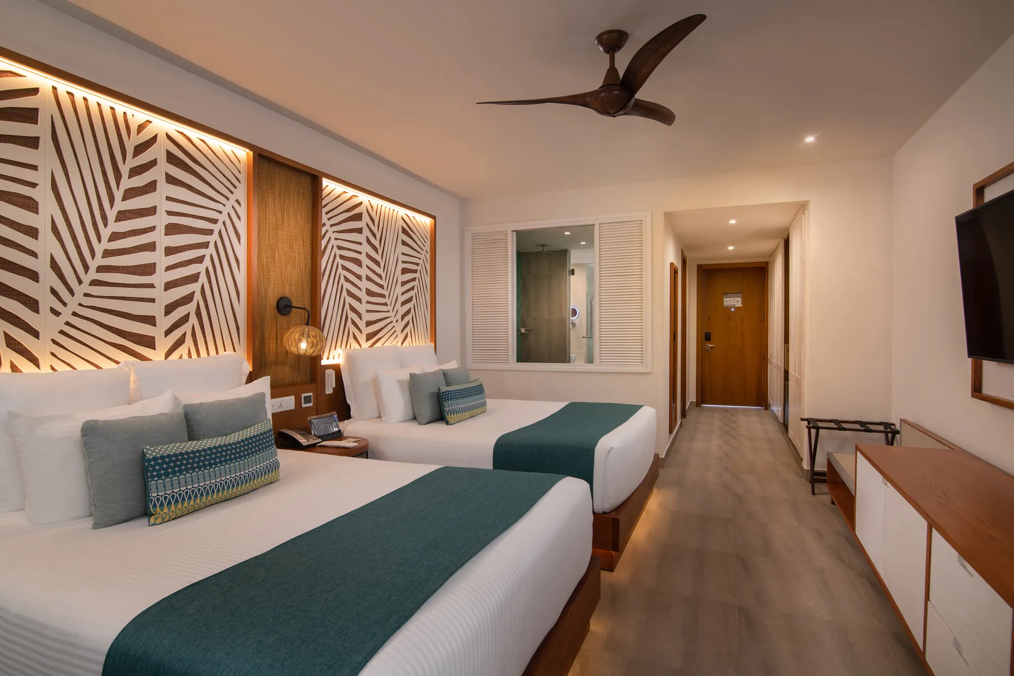Junior Suite Tropical View Two Beds — Dreams Macao Beach