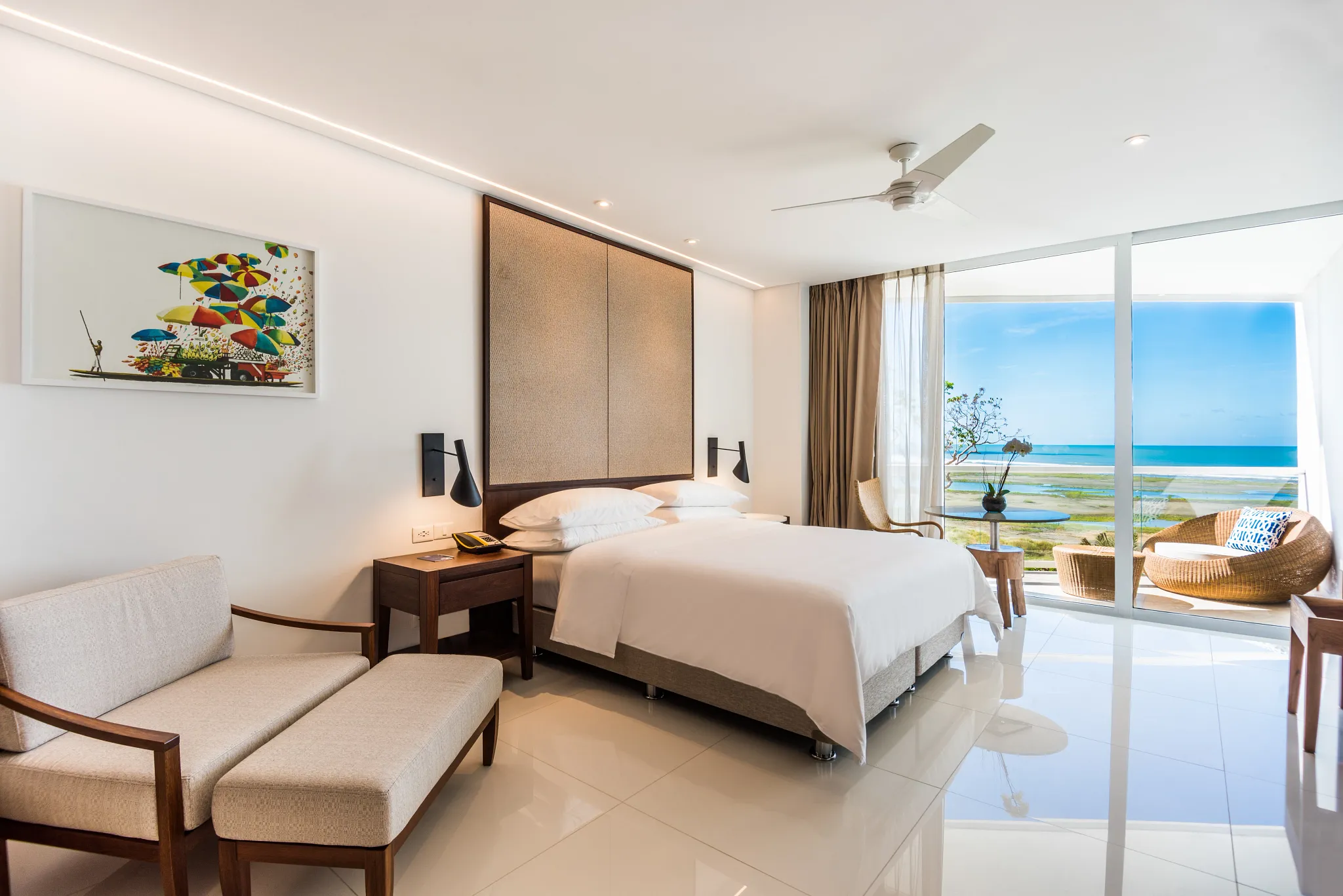 PC Master Suite Ocean Front king bedroom — Dreams Karibana Cartagena