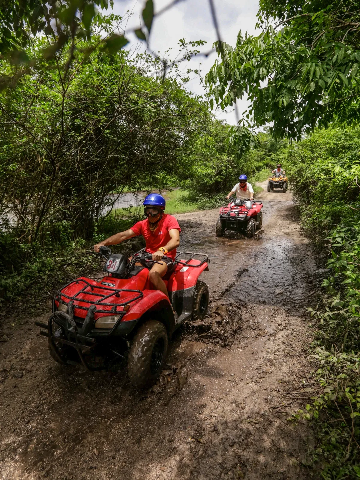 Cozumel ATV Tour to Jade Caverns Cenote Sinkhole | Amstar Excursions