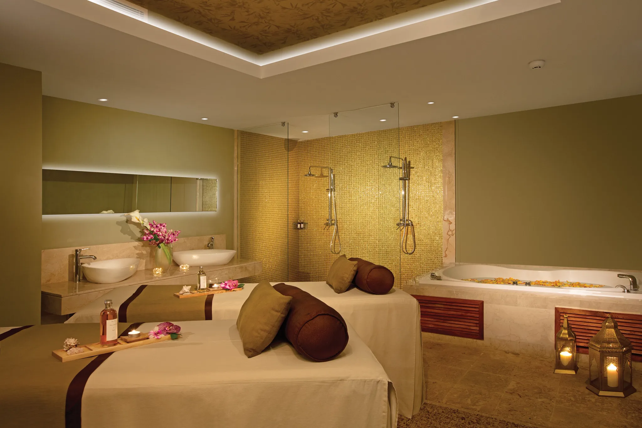 luxury spa is available at Breathless Punta Cana Resorts